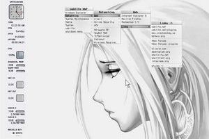 Animegirl (Grey) by Tech10171968