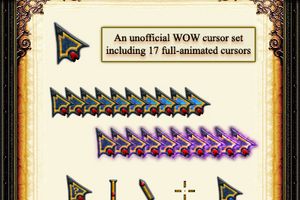 World of WarCraft Cursors by yingjunjiu