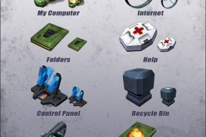 HALO Icons by yingjunjiu
