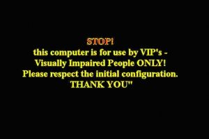 STOP logon for VIP by jazzilady
