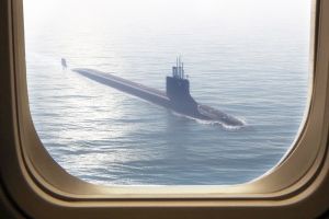 SSN Seawolf Flyover by kenwas