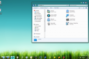 Win 7 Skull Visual Theme by Denado5