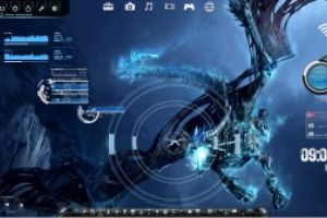 Targeting The Bone Dragon Rainmeter Desktop by Ionstorm_01