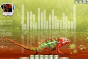 Chameleon Desktop for Rainmeter by Ionstorm_01