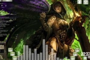 Avenging Angel Desktop for Rainmeter by Ionstorm_01