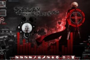 Devil May Cry Animated Rainmeter Desktop by Ionstorm_01