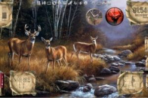 Outdoor Living - Deer - Desktop for Rainmeter v1.1 by Ionstorm_01