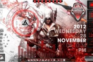 Assassins Creed Desktop for Rainmeter by Ionstorm_01