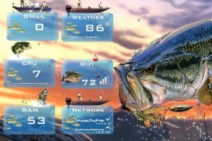 Outdoor Living - Fishing - for Rainmeter by Ionstorm_01